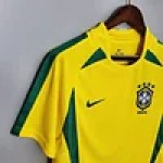 Brazil Retro Jersey Home World Cup 2002